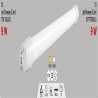 TEK GİRİŞ 9W.T8 LED FLORESAN (60cm) BEYAZ 1